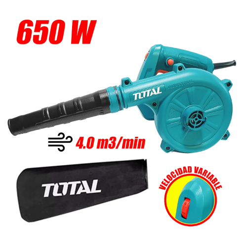 Soplador aspirador TOTAL 650W TB6036