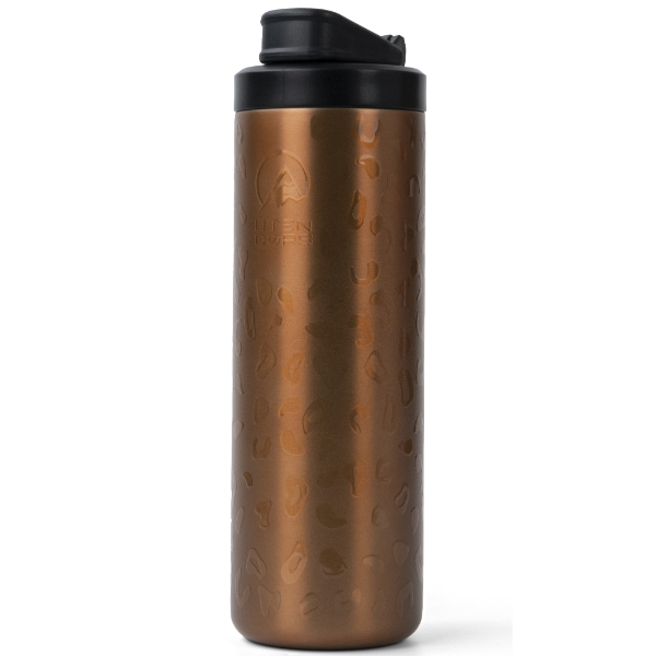 Termo 600ml TPG Leopardo Dorado PE. Utendors DA-707V-LPG