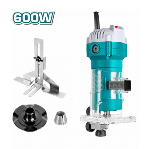 Fresadora Router 6mm 600w Total Tlt6001