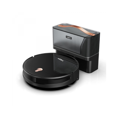 Aspiradora Robot Base Carga Autovaciante y Control Nappo Nlar-201