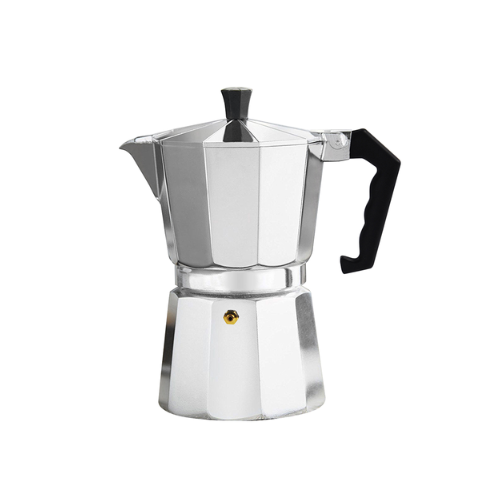 Cafetera Italiana Aluminio 300ml 6t Plata Varenna