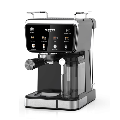 Cafetera Expreso Barista Craft 9 en 1 Multisistema Touch, Porta Cápsulas y Thermoblock NEC-282