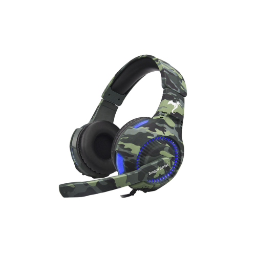 Auricular Gamer Trooper Kga-487 Luz Azul