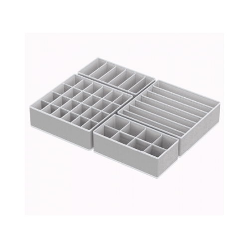 Organizador de Cajon Decoteam Set 4pcs