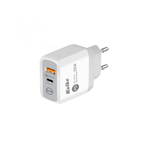 Cargador Kolke carga rápida 20w KCR-2576