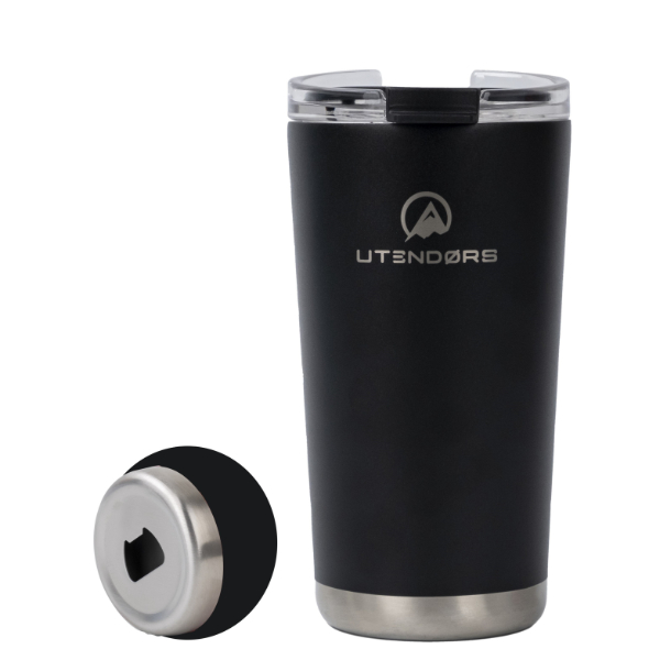 Vaso Termico 475ml. TH Negro PE. Utendors DA-532-PBL