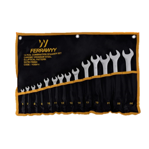 Set LLave Combinada 14 piezas Uyustools