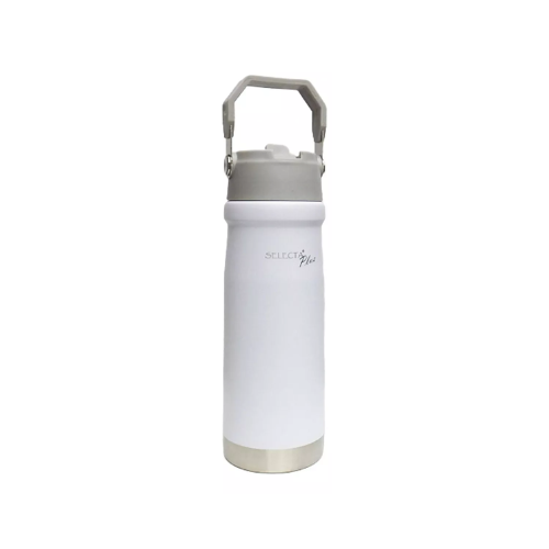 Botella Termica 650ml Doble Pared Blanco