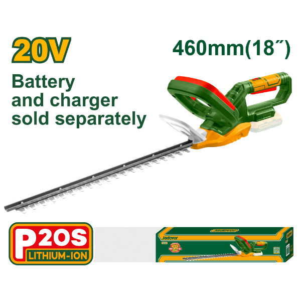 Cortasetos inalambrico 46cm. 20V. Sin bat. Jadever Caja JDLYP540