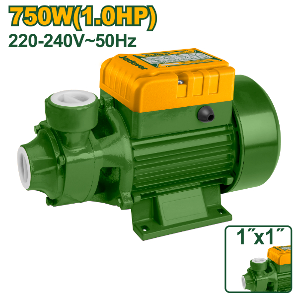 Bomba Periferica 1x1" 750W (A) 1HP 46l/m. Jadever JDWPVA03