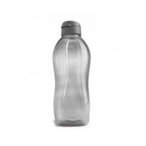 Caramañola Plastica Con Tapon 1300ml Negra Selecta