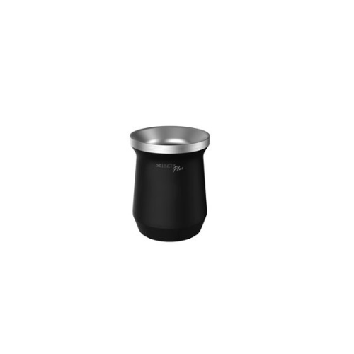 Mate 230ml Acero Inoxidable Negro Selecta