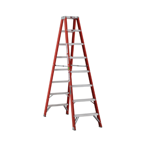 Escalera Tijera Doble Fibra de Vidrio 7 Peldaños Santa Catarina