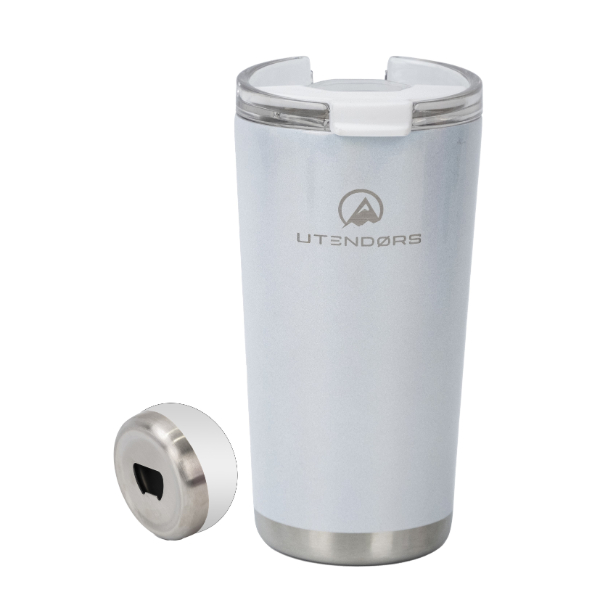 Vaso Termico 475ml. TH Reflectivo Blanco. Utendors DA-532-IRW