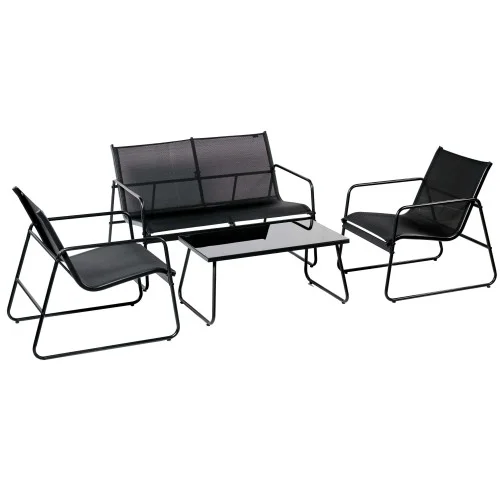 Set de Sillas y Mesa Para Jardin 4pzs  Goleader GL-72856
