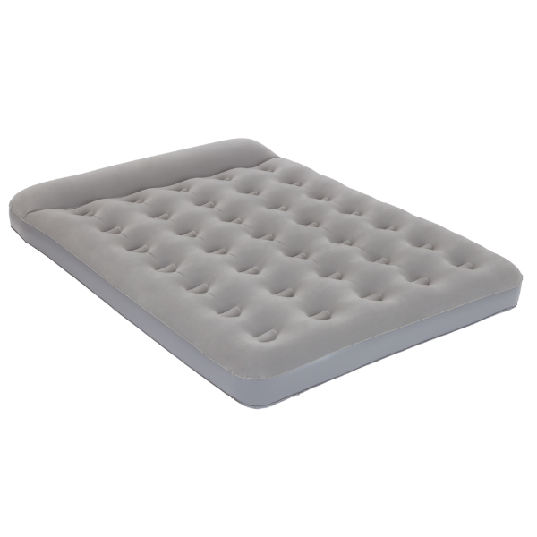 Colchon inflable Gris 190 x 137 x 22cm. Coleman Go! 90723