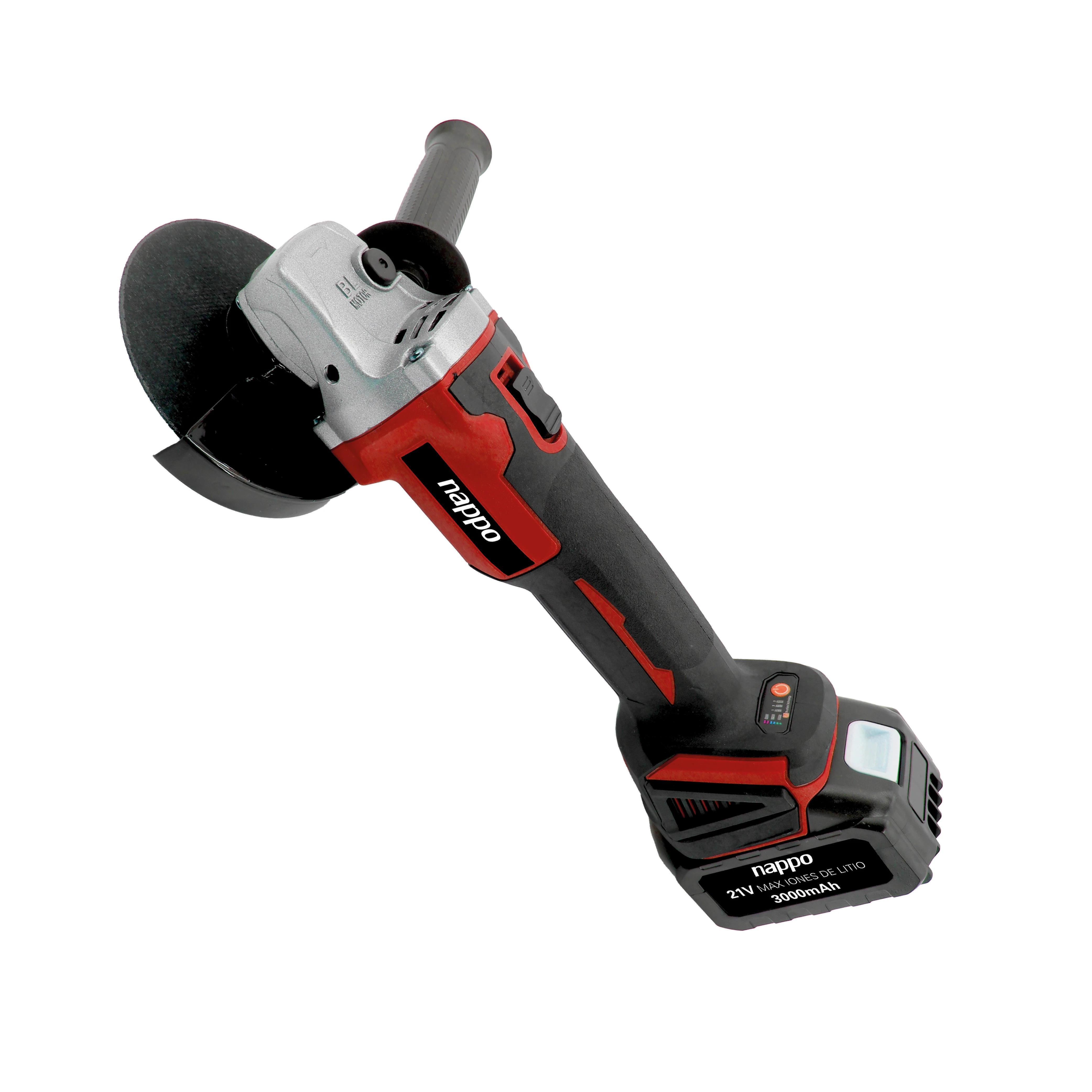 Amoladora Inalambrica con Cargador Nappo Nha-080