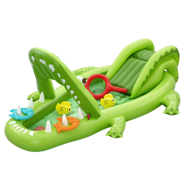 Parque Acuatico Later Gator Cocodrilo 234 x 163 x 87cm 152Lt. Bestway 53169