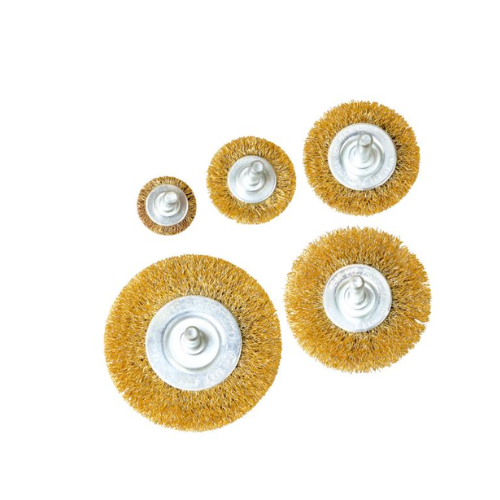 Set Cepillo de Acero Circular 5 pz Uyustools