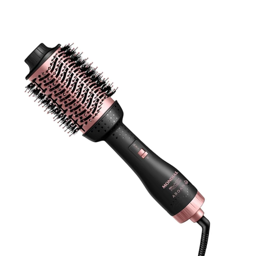 Cepillo secador argan es-14-bi black/rose bivolt
