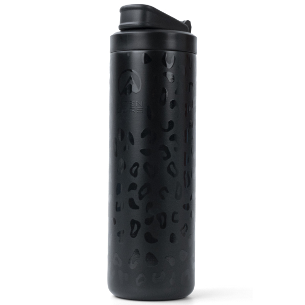 Termo 600ml TPG Leopardo Negro PE. Utendors DA-707V-LPB