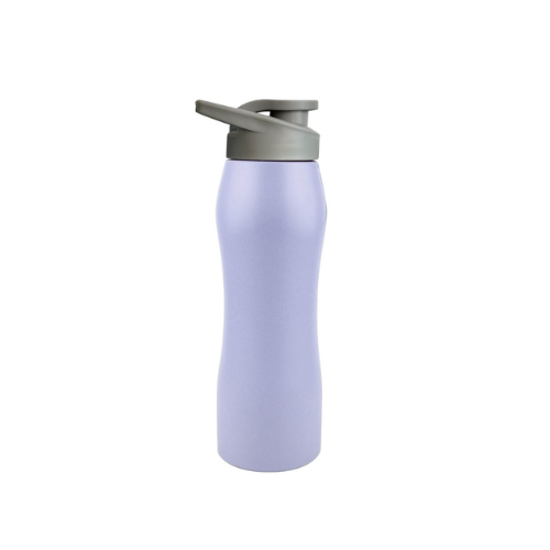 Caramañola 750ml Acero Violeta Mate Gris Selecta