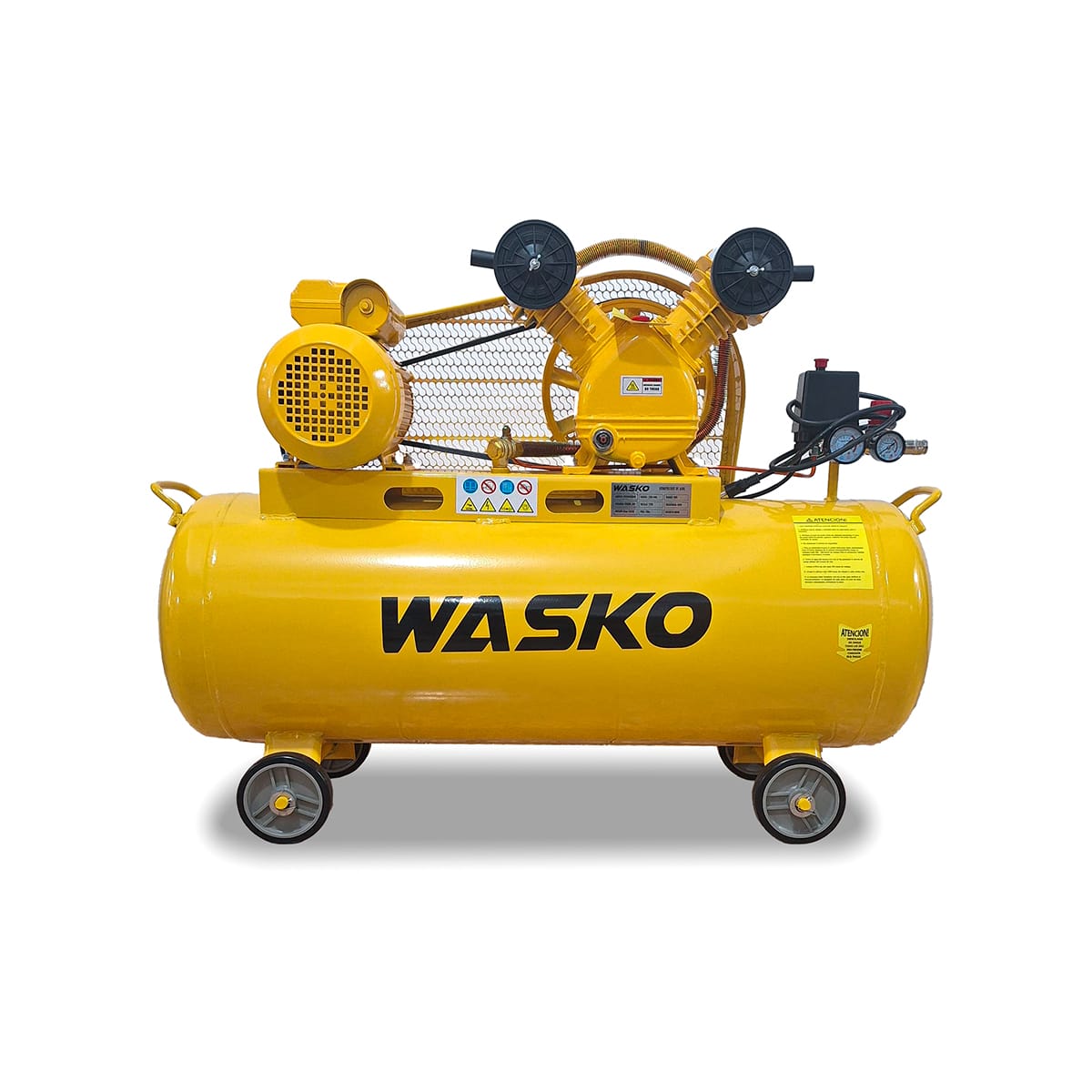 Compresor a Correa Wasko 3hp 220v 100l