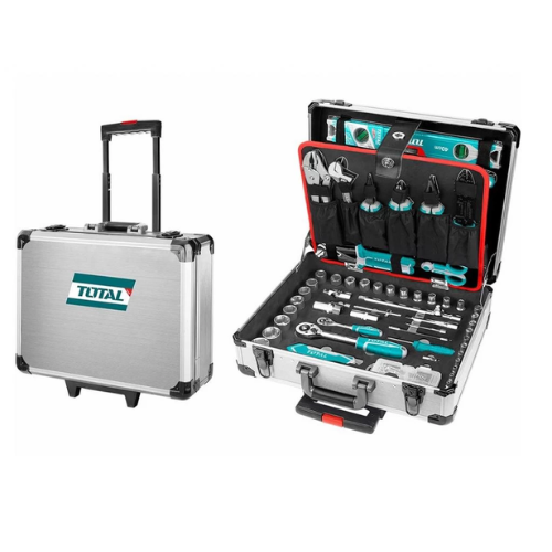 Kit Maletin Porta Herramientas 147pcs Total Thkthp21476