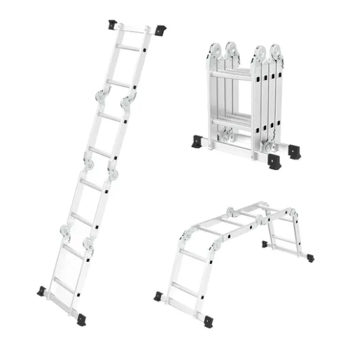 Escalera multifuncion de aluminio 4x2