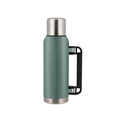 Termo 1.0l Doble Pared Verde + Tapon Extra Triton