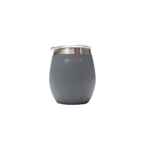 Mate 240ml Doble Pared Gris Aqua Selecta