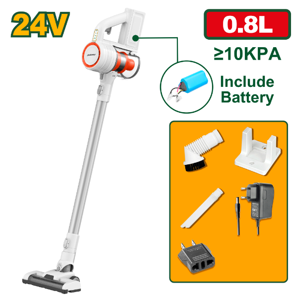 Aspiradora inalambrica 24V 140W Jadever* JDLV1502