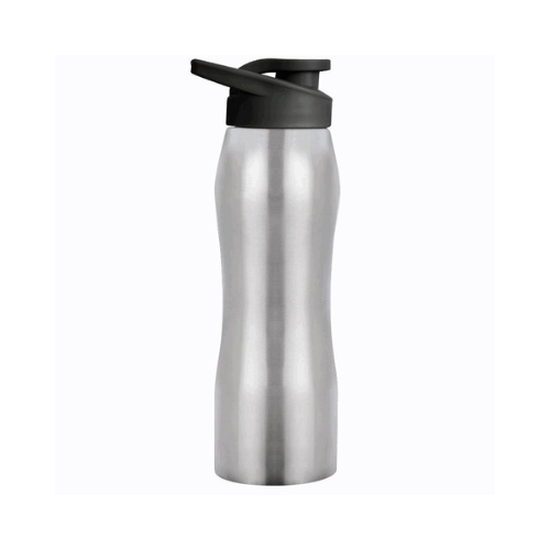 Caramañola 750ml Acero Plateada Selecta