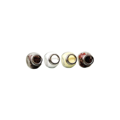 Set 4 Especieros 8x6x8cm 200ml Apricena Selecta