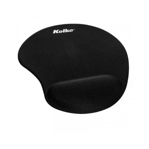 Mouse Pad con descansador Negro Ked-149 Blister
