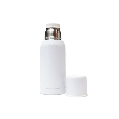 Termo 750ml Doble Pared Blanco Aqua Selecta