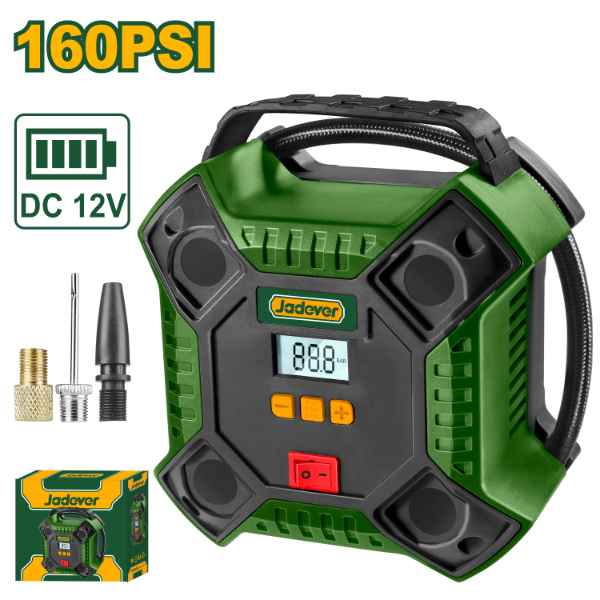 Compresor / inflador 12V (160PSI - 11Bar) Jadever JDAAC511