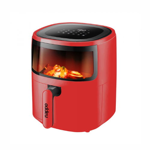 Freidora digital Nappo sin aceite vision 5,7L NEF-129 roja