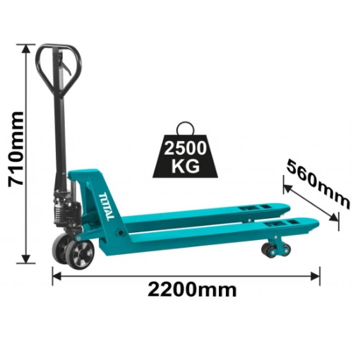 Transporta Pallets 2500kg Hidraulico Total THT301251