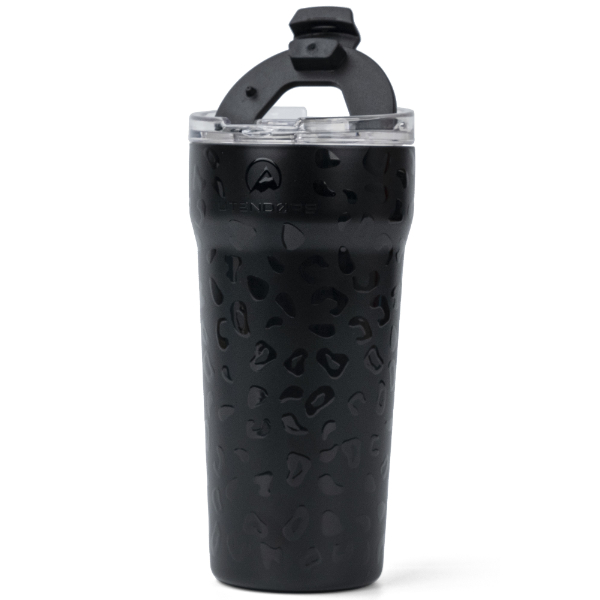 Vaso Termico 530ml. TH Leopardo Negro PE. Utendors DA-701V-CAMB