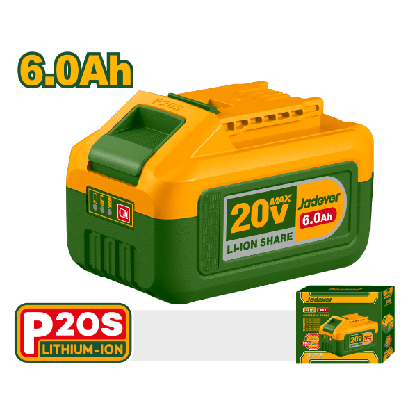 Accesorio - Bateria li-ION 20V 6.0Ah Jadever Caja JDLBP560