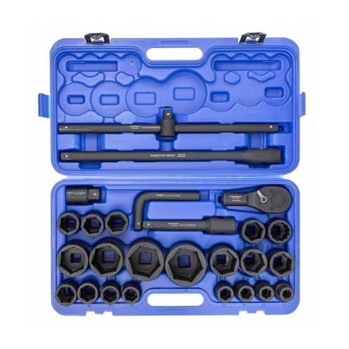 Juego de Llaves de Tubo Impacto de 3/4" y 1", 26 piezas