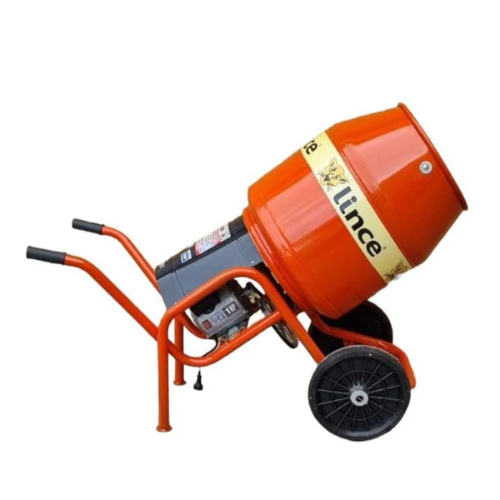 Hormigonera Reforzada Lince 3/4HP  Tanque 130 Litros