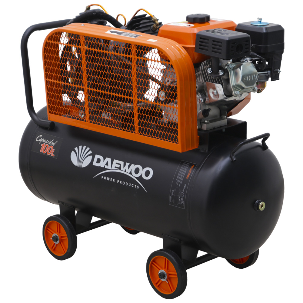 Compresor Daewoo Gasolina 6,5hp 100l
