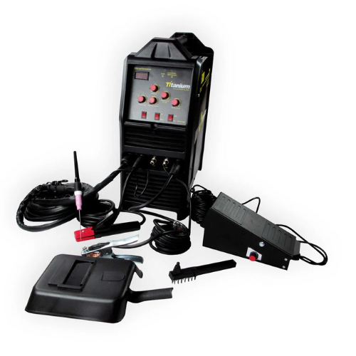 MAQUINA DE SOLDAR ALUMINIO TIG3000 AC/DC BIVOLT - TITANIUM